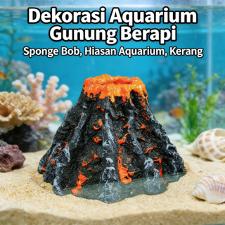 Jual dekorasi hiasan kerang aquarium, Sponge Bob aquarium, hiasan ...