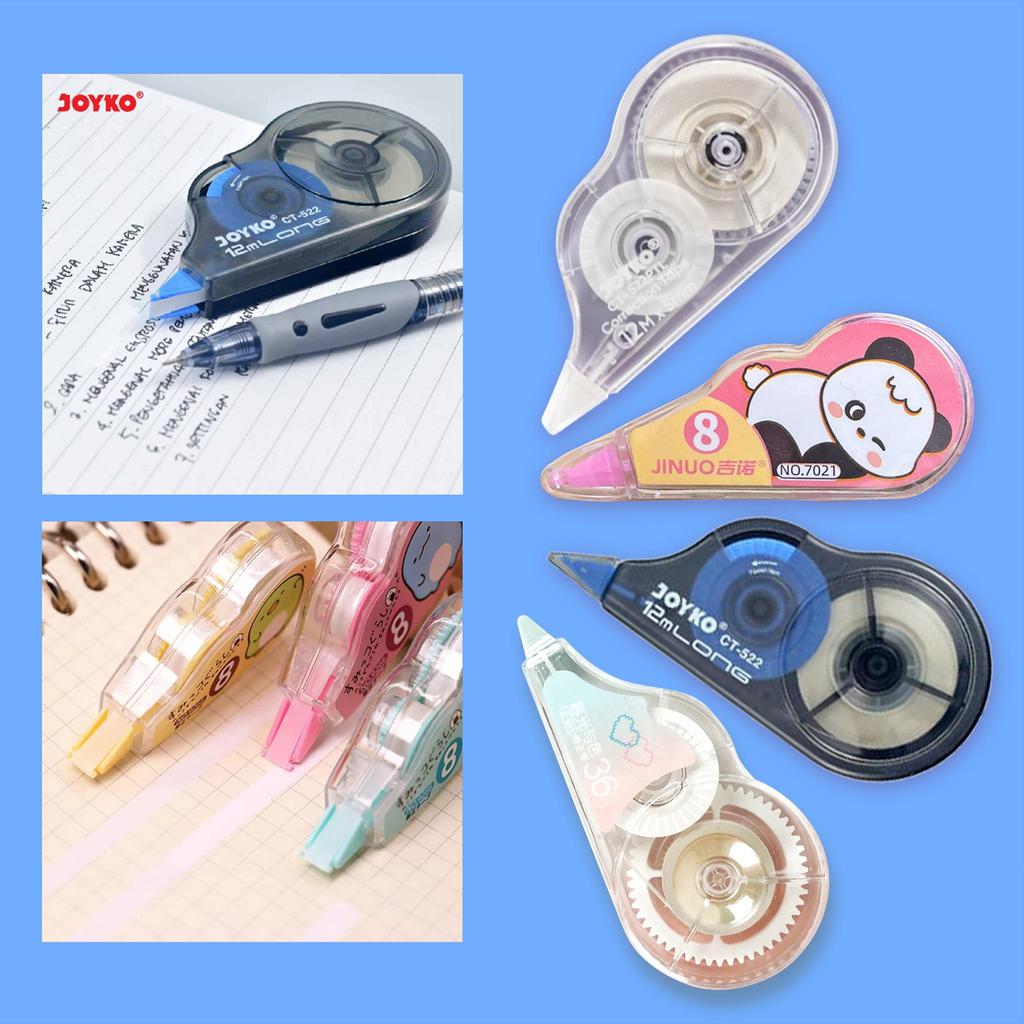 Jual NA Correction Tape / Pita Koreksi Joyko CT-522 12 M / Tipex Mini ...