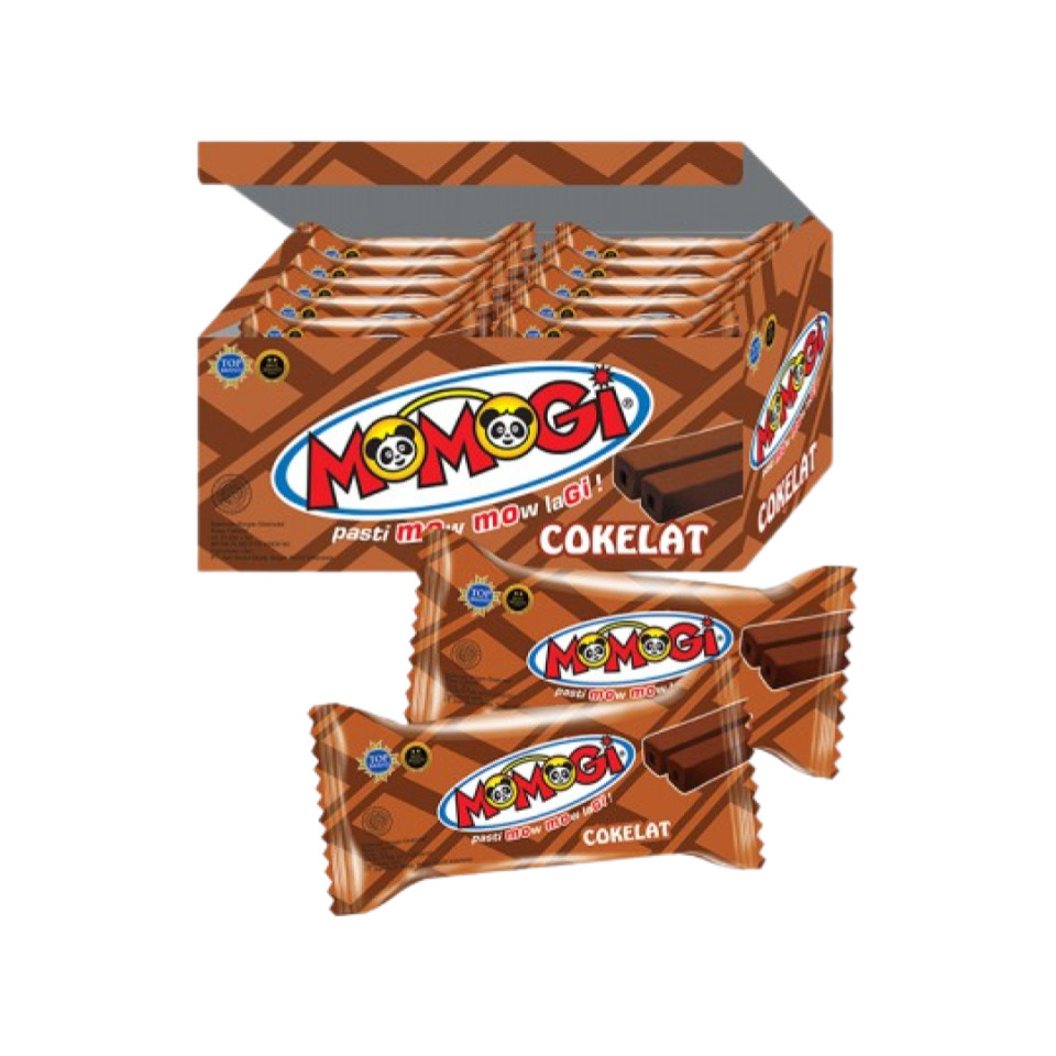 Jual Momogi Snack Stick Cokelat Box 10 x 12 gr | Shopee Indonesia