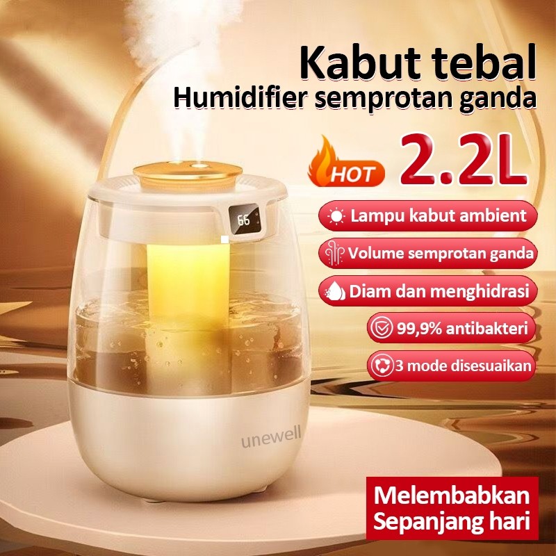 Jual 2025 Humidifier: Ultrasonic Diffuser, Purifier, Aromatherapy, UV ...