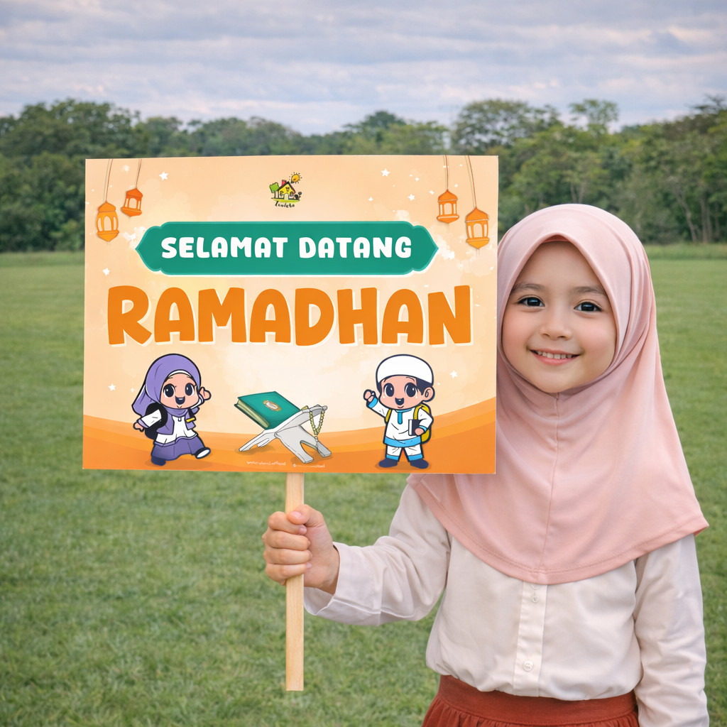 Poster Pawai Tarhib SELAMAT HARI RAYA IDUL FITRI RAMADHAN TAHUN BARU ISLAM Pawai Siswa TK PUASA Penuh Berkah Marhaban ya Ramadhan untuk Dekorasi Rumah, Sekolah, dan Masjid #ramadhan #pawai