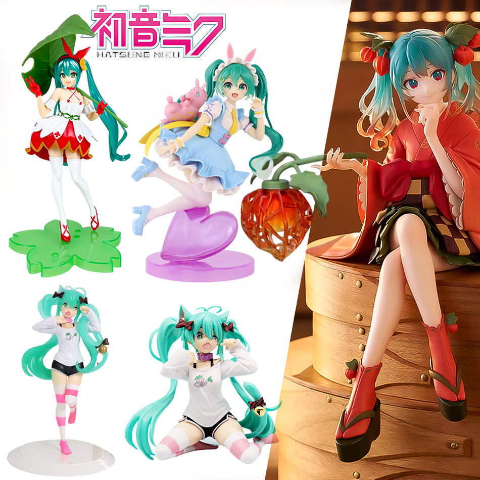 Figurine Miku 18 Cm – PVC, Petit Diable Avec Raton Laveur – Déco De Bureau, Collection, Cadeau Idéal Pour Fans D'anime !