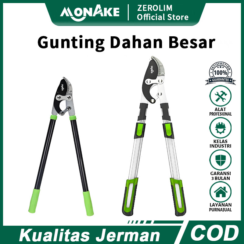 Jual MONAKE JERMAN Gunting Taman Pemotong Dahan Besar 68-103CM besar ...