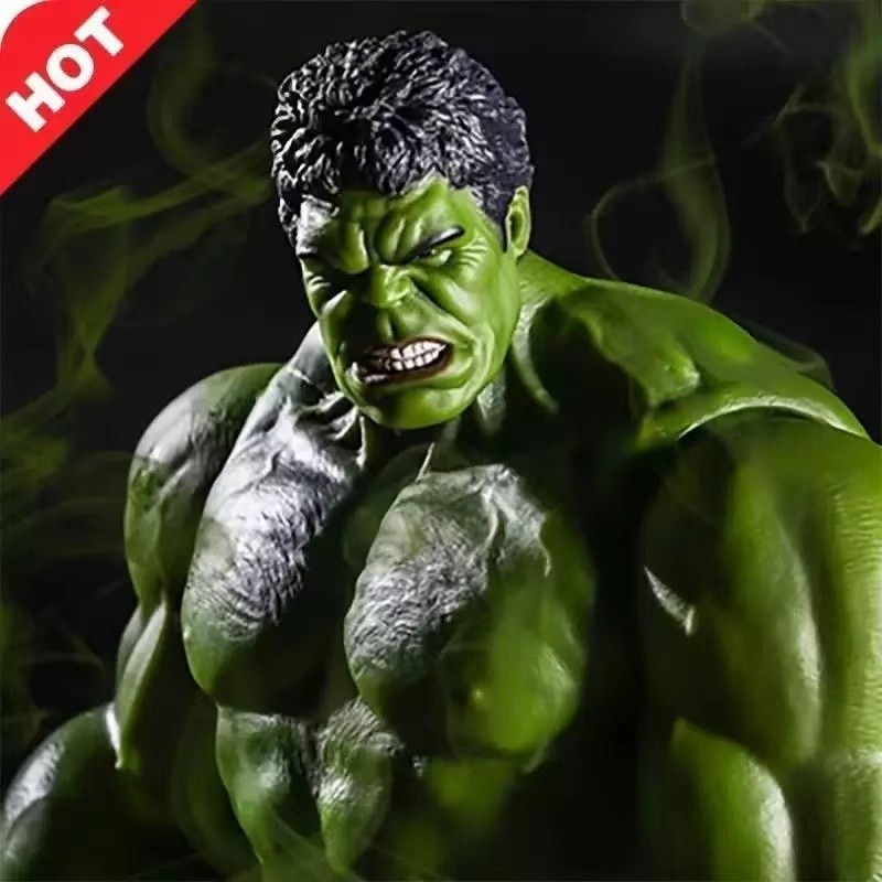Jual Marvel Avengers: Invincible Hulk Hulk Joint Mobile Model Hancrafts ...