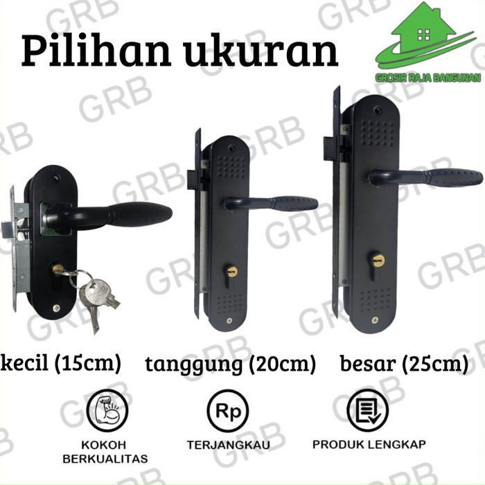 Jual Wony Store - Kunci Pintu / Door Handle Full Set LENGKAP / Pegangan ...