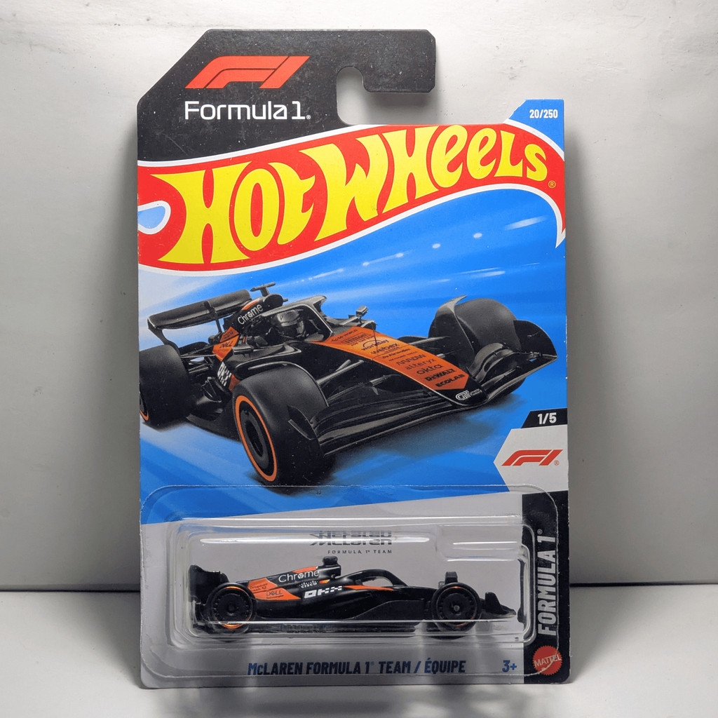 Jual Hot Wheels F1 McLaren Formula 1 Team Equipe - Mainan Mobil Balap ...