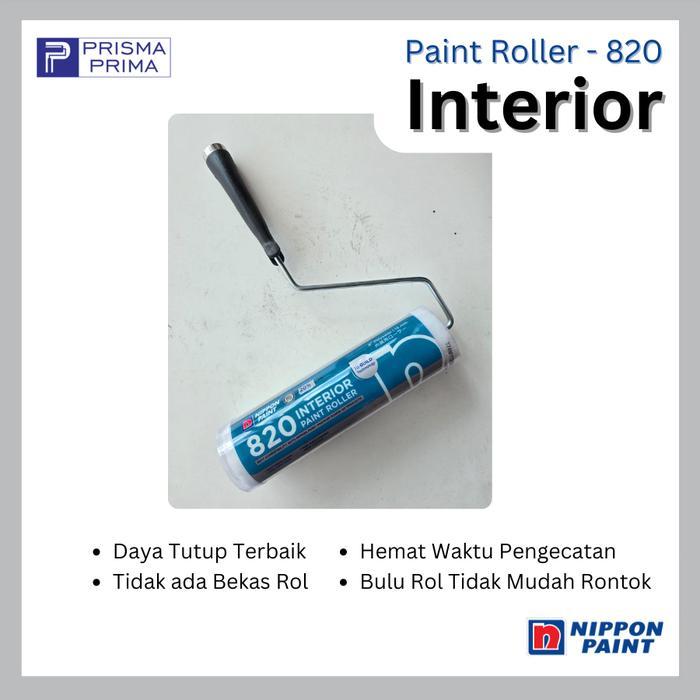 Jual Ultra Premium Interior Roller Paint 820 Nippon Kuas Roll Rol Cat ...