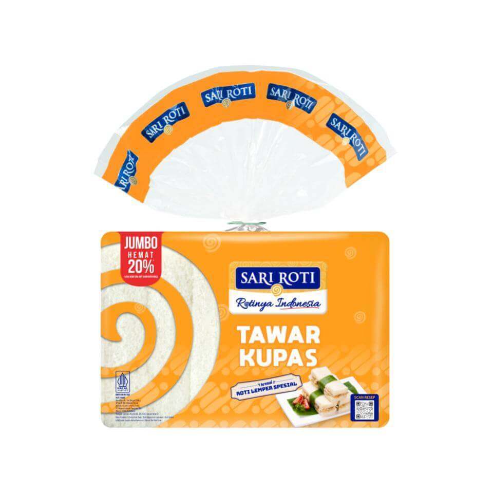 Jual Sari Roti Roti Tawar Jumbo Kupas 300 gr | Shopee Indonesia