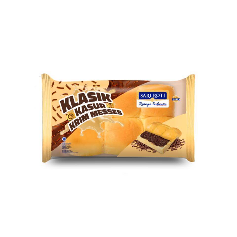 Jual Sari Roti Roti Klasik Kasur Krim Messes 185 gr | Shopee Indonesia
