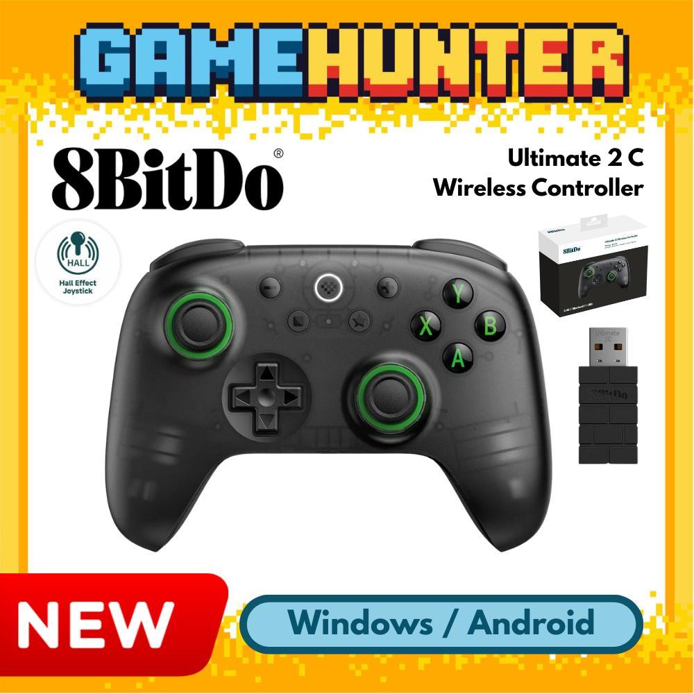 Jual 8BitDo Ultimate 2C Wireless Controller Transparent Black Green ...