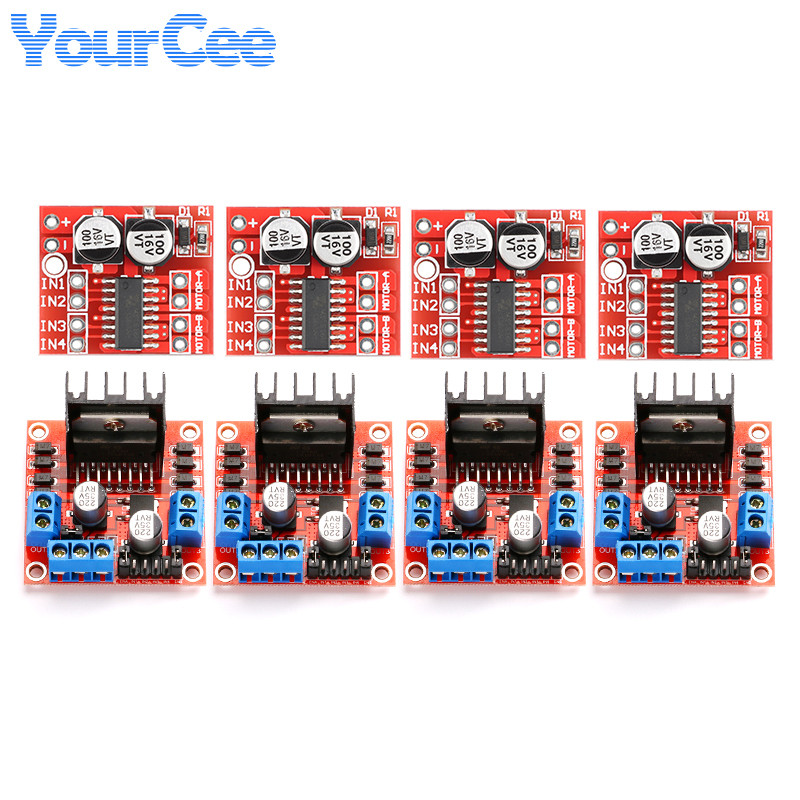 Jual L298N Driver Board Module Mini L298N Stepper Motor Smart Car Robot ...