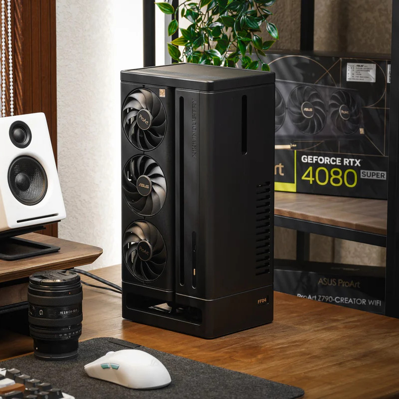Jual CNC ALLUMINIUM XIKII INDUSTRY ProArt FF04 ITX Gaming Case PC ...