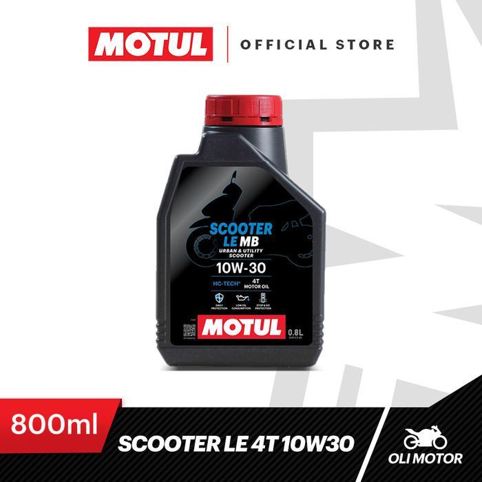 Jual [HALIM JAYA] MOTUL Oli Motor SCOOTER LE 4T 10W30 II - 0.8L ...