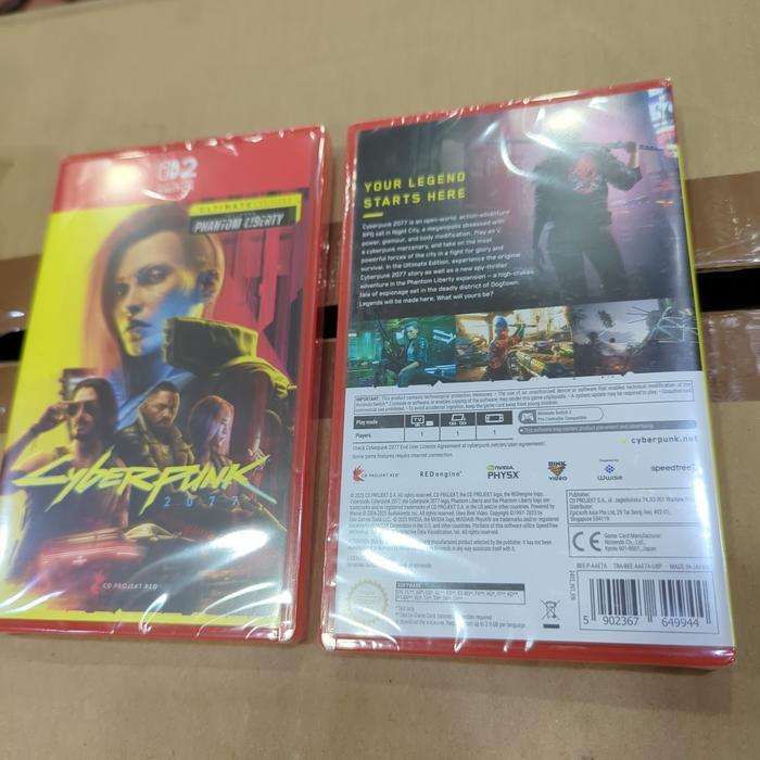 Jual Nintendo Switch 2 NS2 Game Card CyberPunk 2077 Ultimate Edition ...