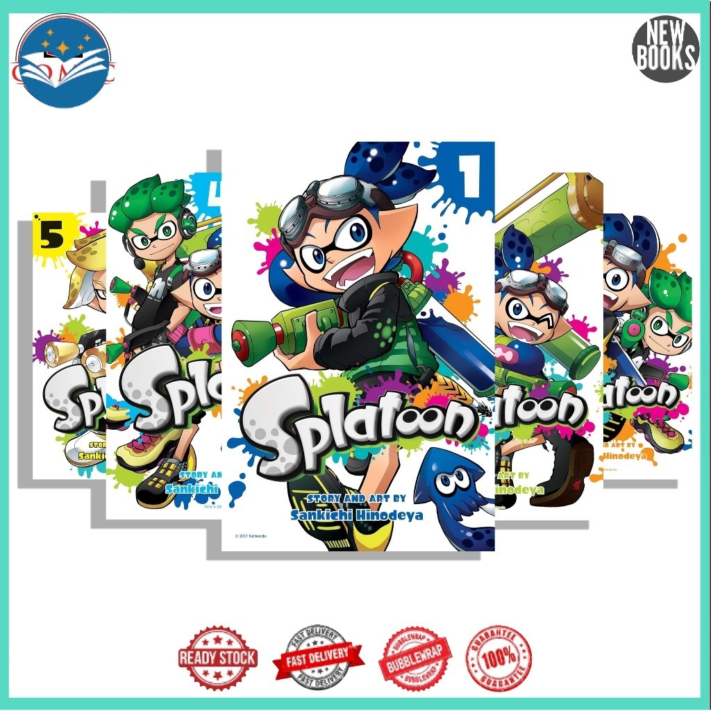 Jual Splatoon manga (12 book series) | Shopee Indonesia