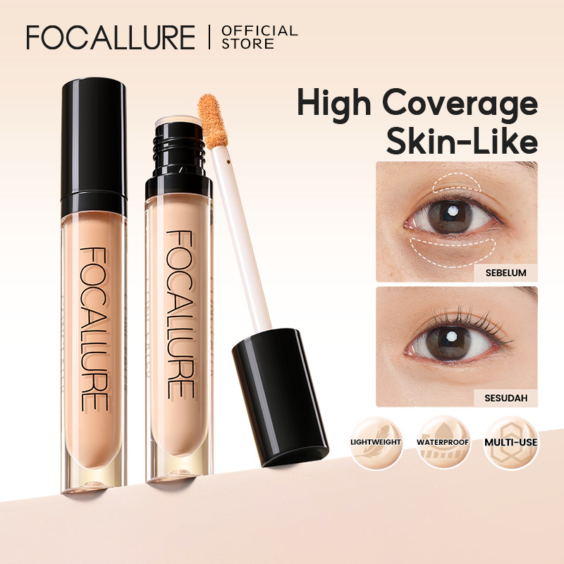Jual FOCALLURE Full Coverage Concealer Liquid Long-lasting Concealer ...