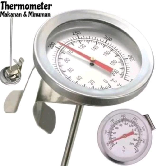 Jual MOODSPICE THERMOMETER MEKANIK ALAT UKUR SUHU PANAS MINYAK GORENG ...