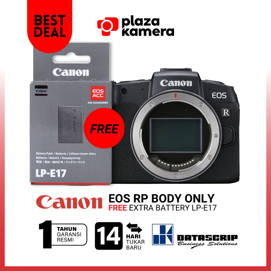 Jual Canon EOS RP Body Only Full Frame Mirrorless Camera Canon EOS RP ...