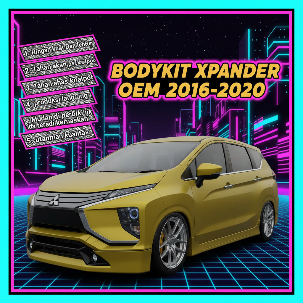 Jual cicilan 0% bodykit xpander oem 2016 2017 2018 2019 2020 body kit ...