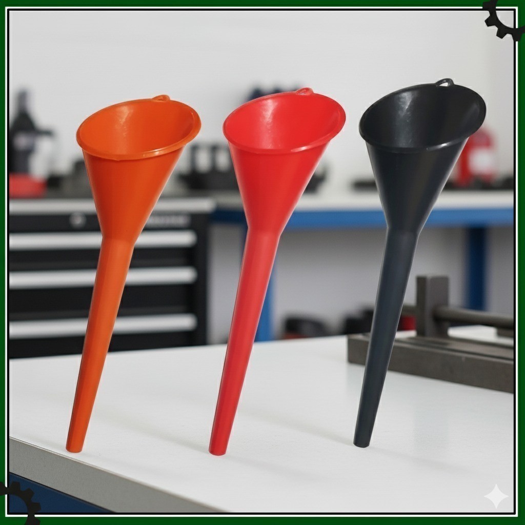 Jual Corong Oli Panjang Ramping Plastik Serbaguna Motor Mobil Isi ...