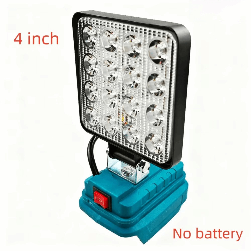 Jual 2 USB arger LED Work Light 4/8 In Adjustable Levels Handheld ...