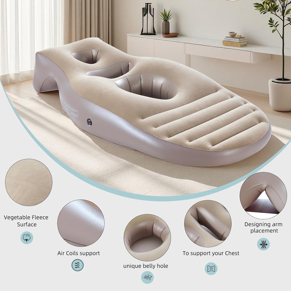 Jual New Inflatable Pregnancy Yoga Mat For Pregnant Women Inflatable ...