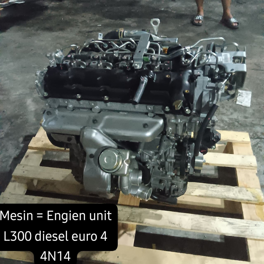 Jual Mesin Engine Mitsubishi L300 Euro 4 4N14 + Bonus Palet Kayu ...