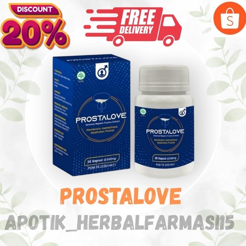 Jual PROSTALOVE ASLI 100% ORIGINAL ATASI PENYAKIT PROSTAT GANGGUAN ...