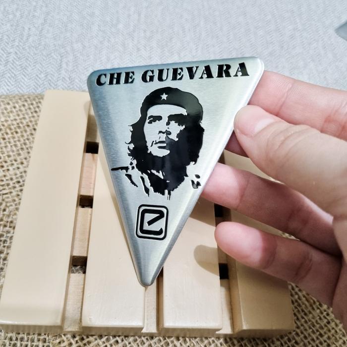Jual Emblem 3D Alumunium Che Guevara Think Different Sticker Plat ...