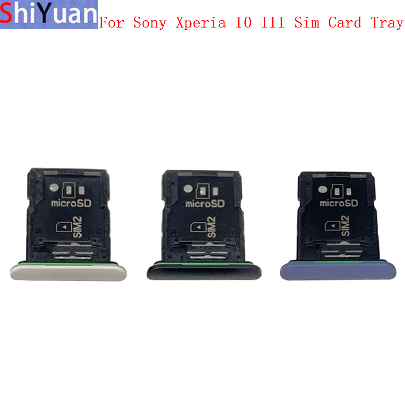 Jual SIM Card Tray Memory MicroSD Card For Sony Xperia 10 III SIM Card ...
