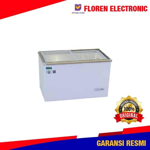 Jual RSA Freezer XS 200 XS200 Flat Sliding Glass 171 Liter Kaca BARANG ...