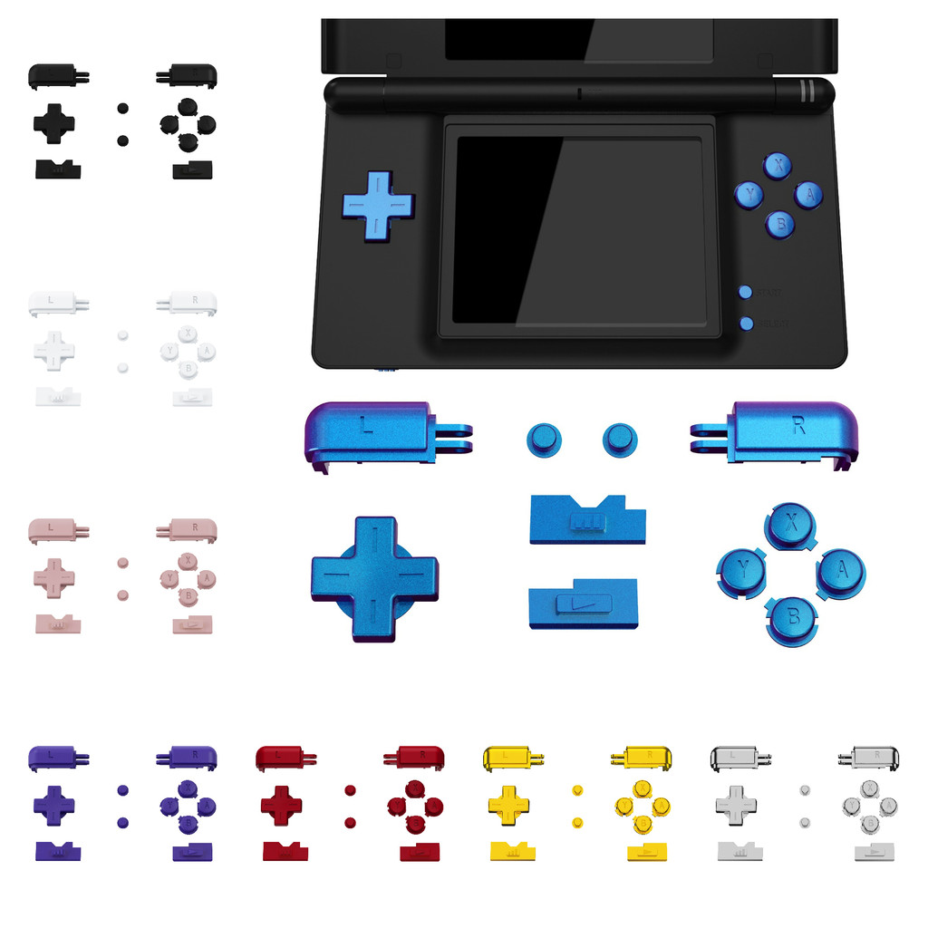Jual eXtremeRate Custom Replacement Full Set Buttons for Nintendo DS ...