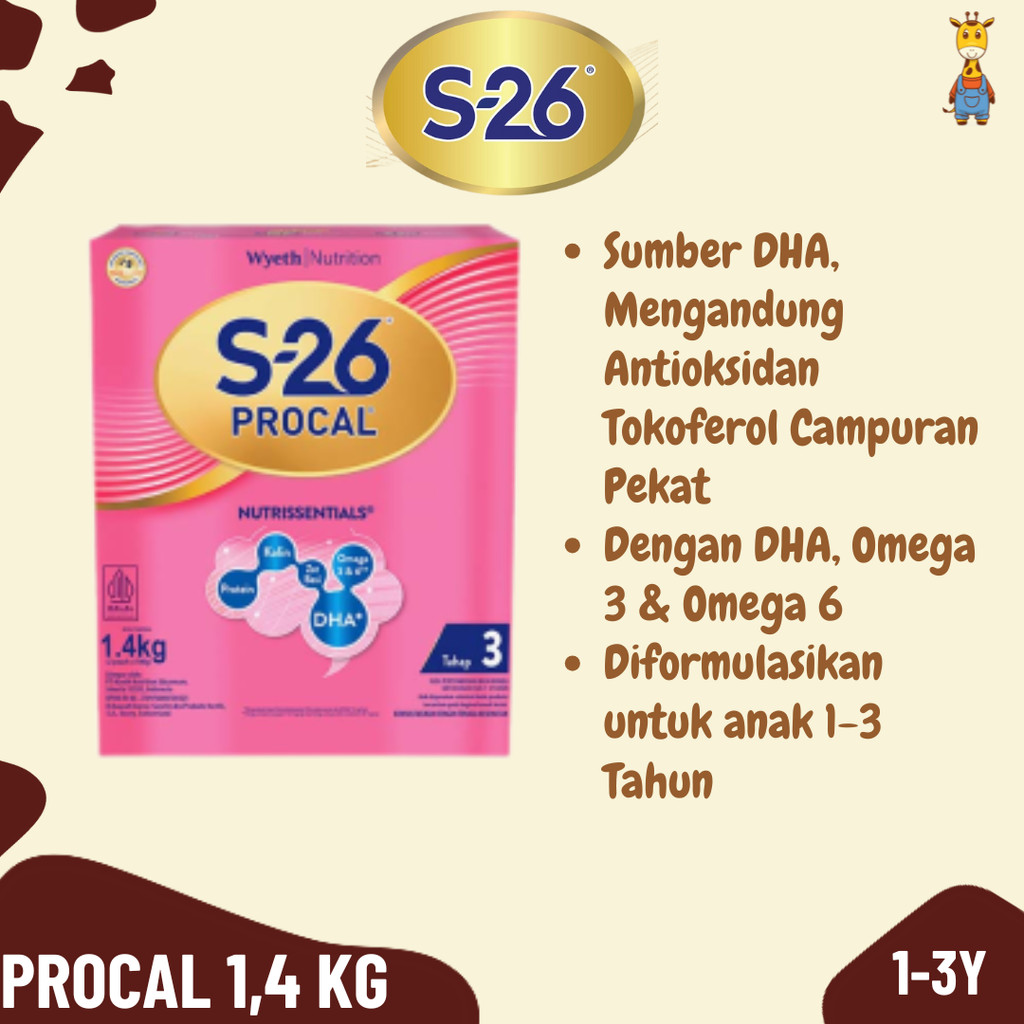 Jual Susu S26 Procal 1,4 Kg - Susu Formula Anak | Shopee Indonesia