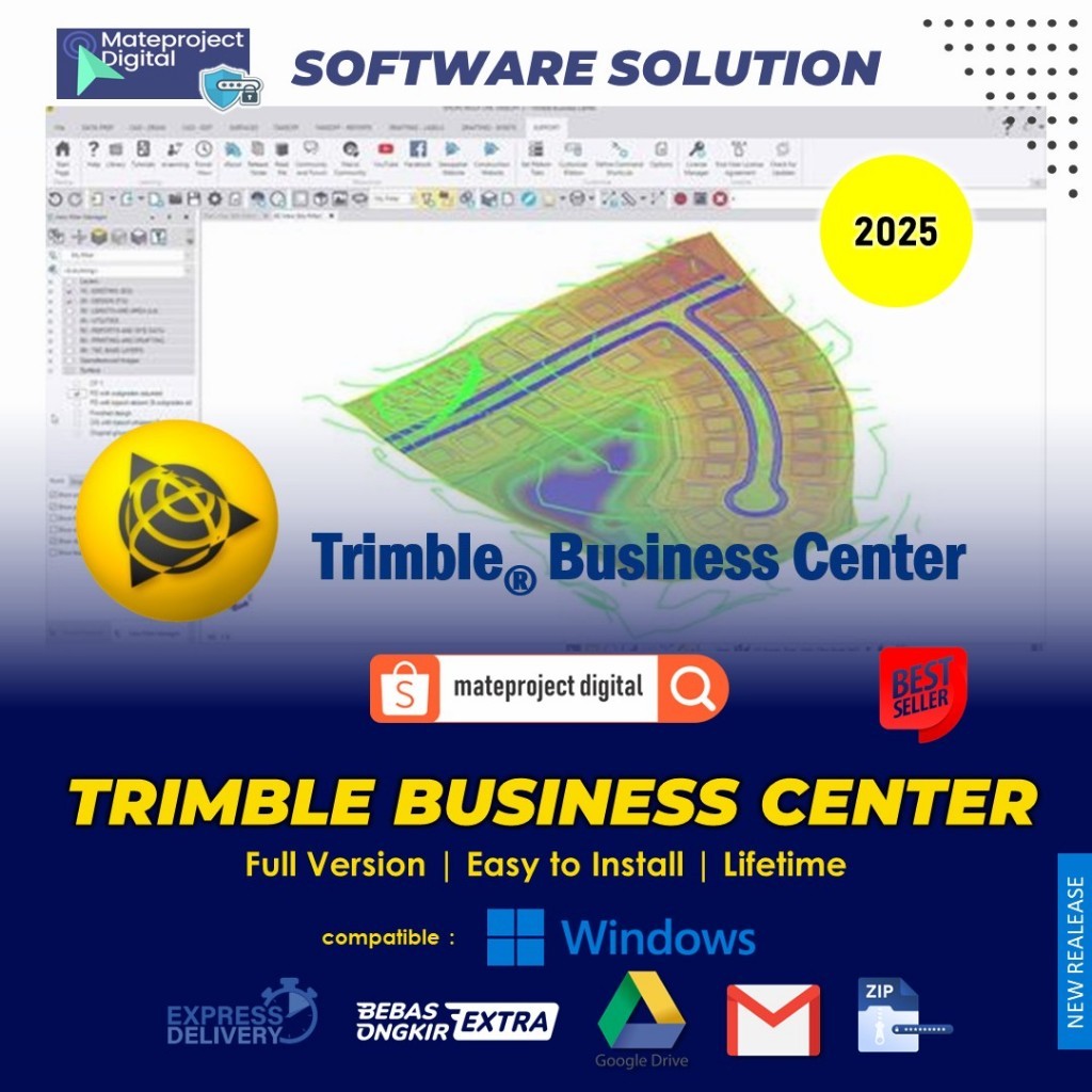 Jual Trimble Business Center 2024 Full Software TBC Geospatial | Shopee ...