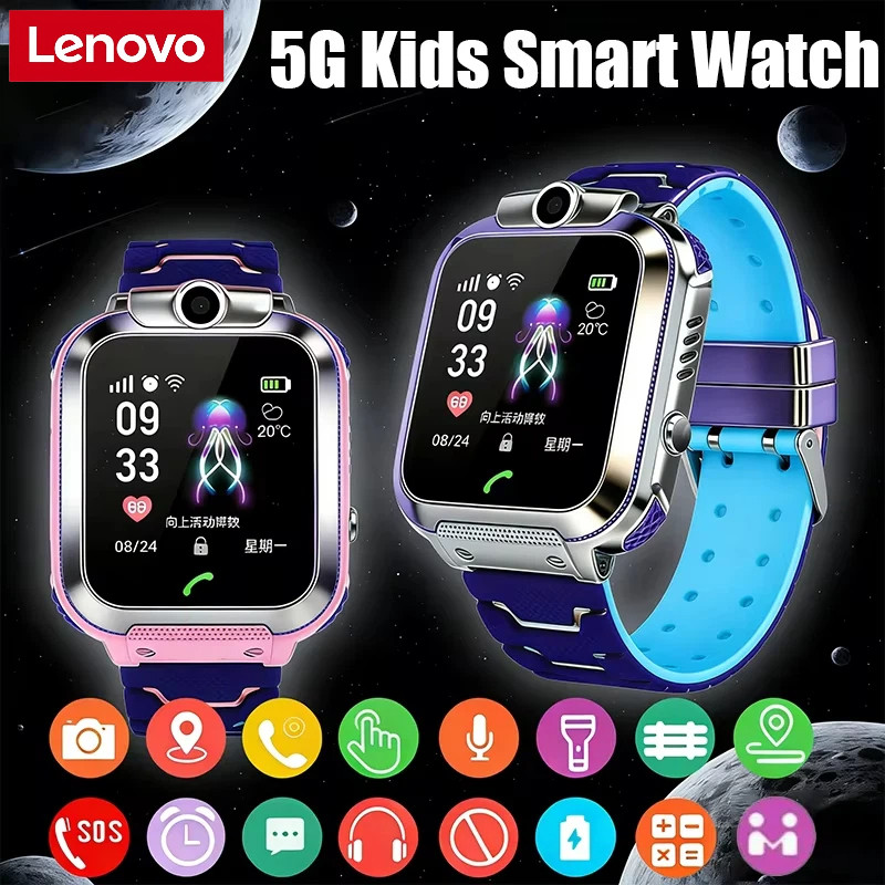 Jual Lenovo 2026 5G Kids Smart Wat Sim Card Call SOS GPS Location ild ...