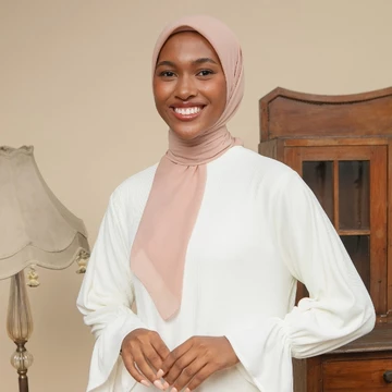 Lozy Hijab Nala Voal Square (Hijab Segiempat Bahan Voal Premium)