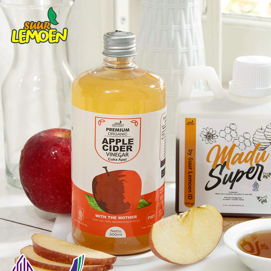 Jual CUKA APEL VINEGAR WITH MOTHER by Suur Lemoen juice untuk diet rasa ...