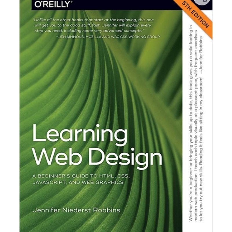 Jual Buku Learning Web Design: A Beginner's Guide 5th Edition | Shopee ...
