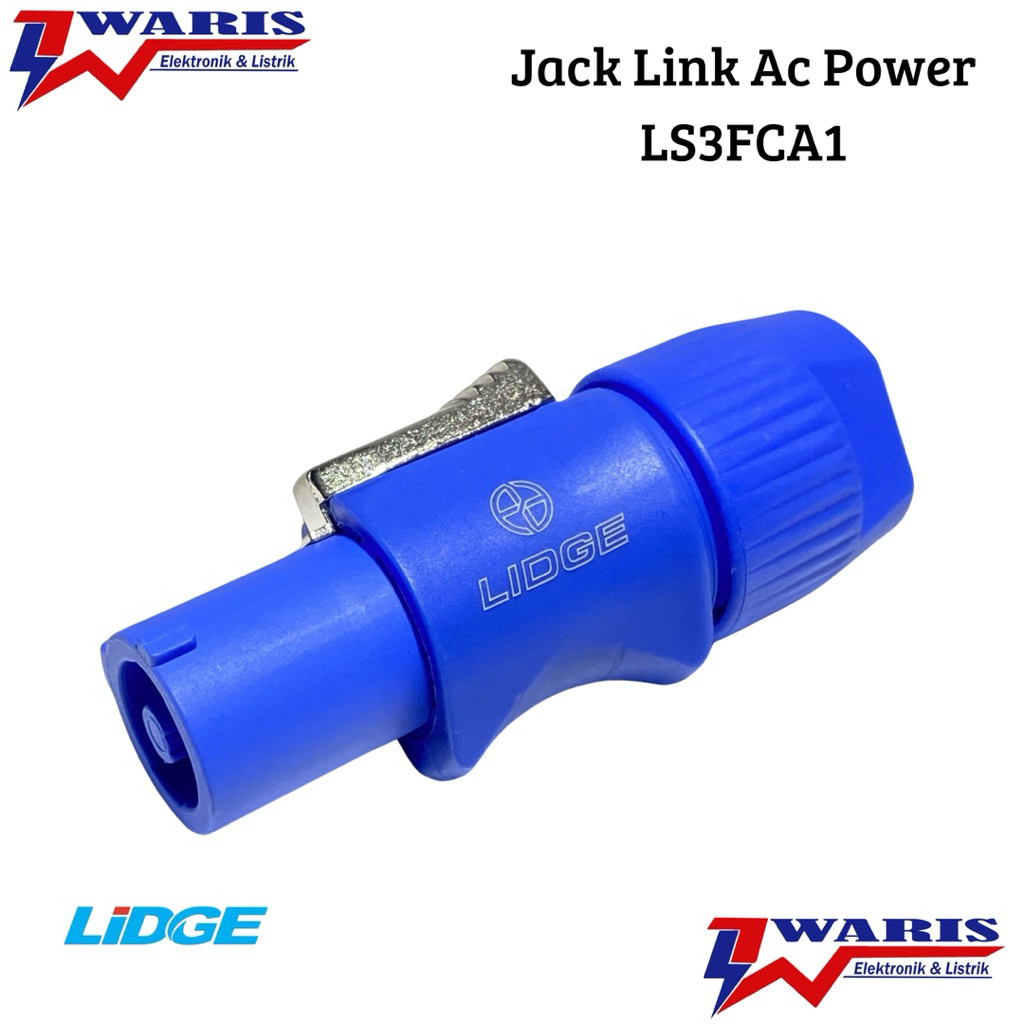 Jual Jack Jek Link POWERCON AC Power Model Speakon LIDGE LS3FCA1 ...