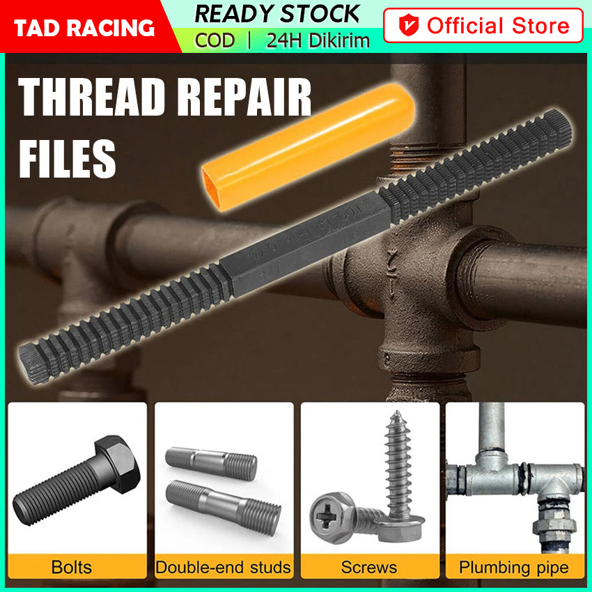 Jual kikir drat/pengasah drat Metric Thread Repair Tool (external ...