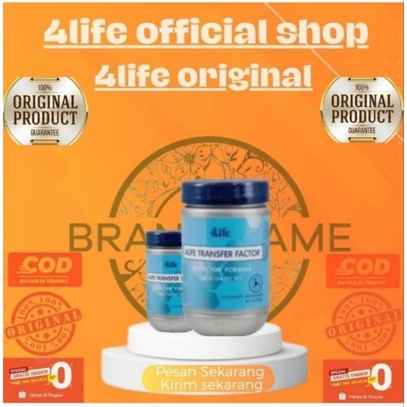 Jual 4Life Transfer Factor Original Tri Formula Vitamin Kesehatan Daya ...