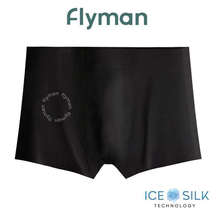 Jual Flyman Ultra Seamless Boxer 1 pcs FM 3456 - Onyx, M | Shopee Indonesia