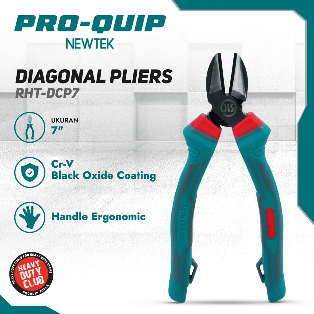 Jual PRO-QUIP Tang Potong 7 INCH Diagonal Cutting Pliers TANG POTONG ...