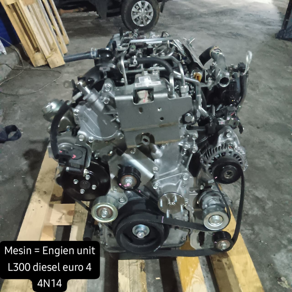 Jual Mesin Engine Mitsubishi L300 Euro 4 4N14 + Bonus Palet Kayu ...
