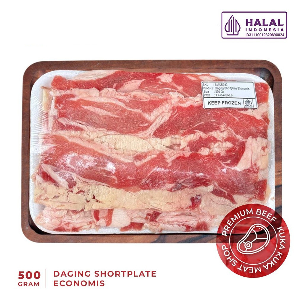 Jual Daging Slice Shortplate Ekonomis / Shortplate Slice Ekonomis 500gr ...