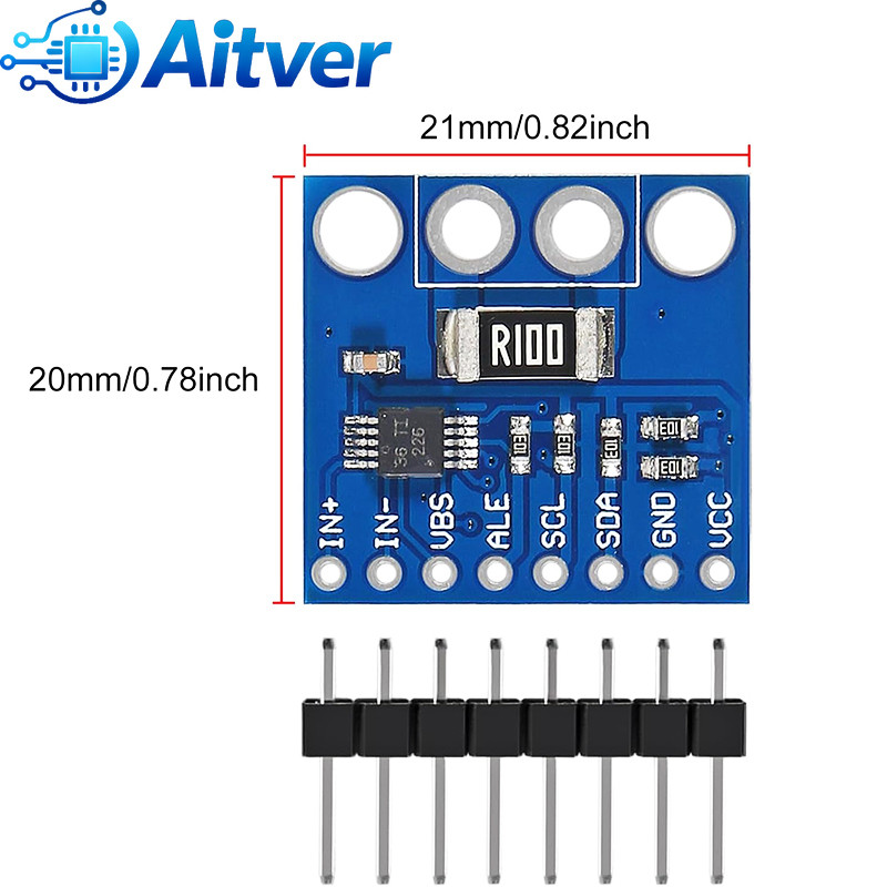 Jual INA226 Current Power Monitoring Module I2C Birectional Voltage ...