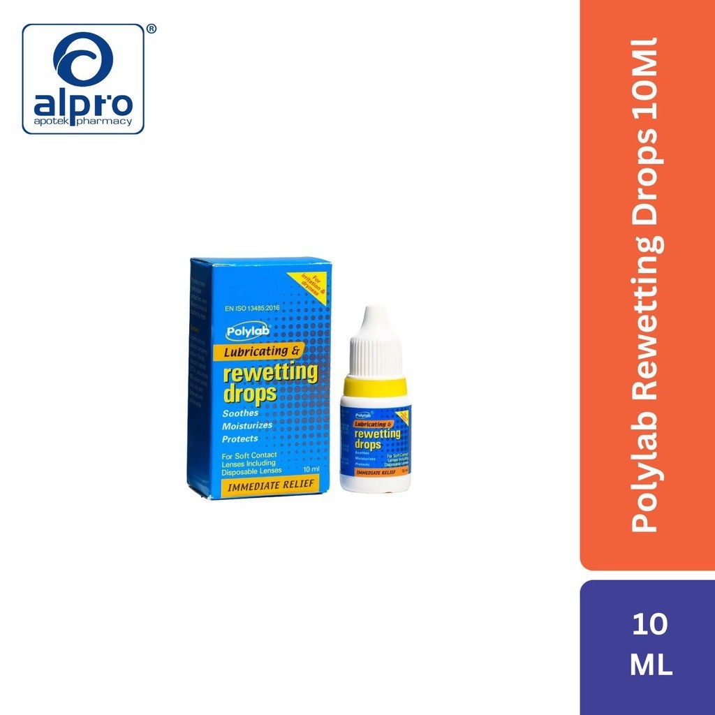 Jual Polylab Lubricating & Rewetting Drops 10 ml | Shopee Indonesia