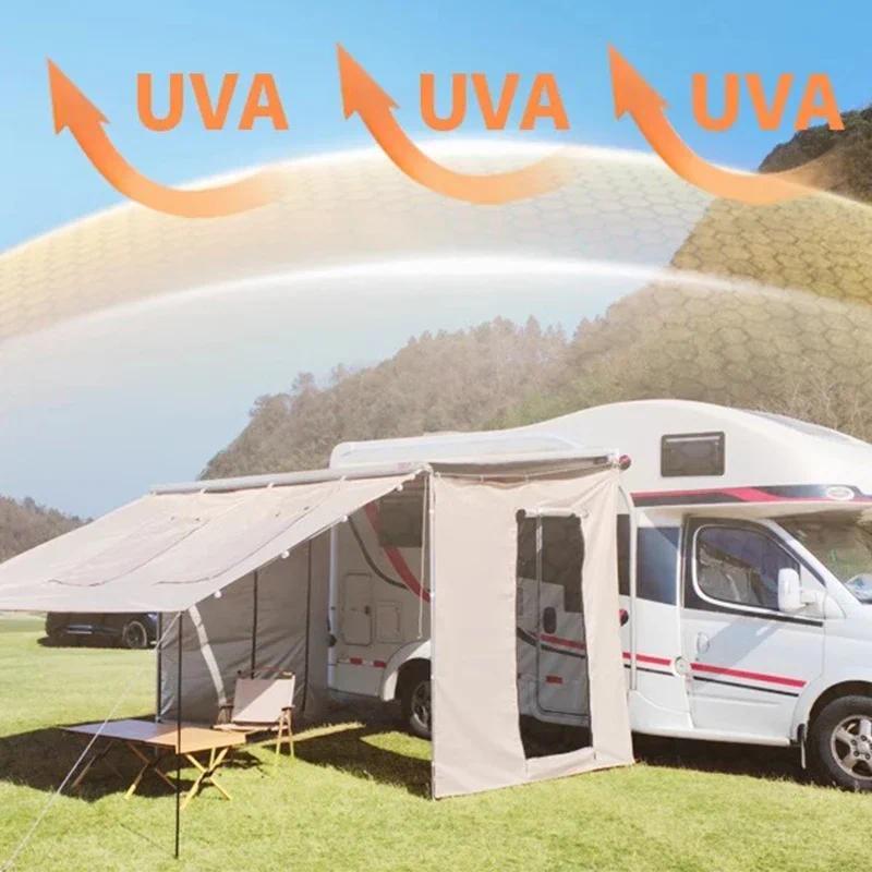 Jual C-type B-type RV Side Tent, Sunshade Canopy, Side Extended Canopy ...
