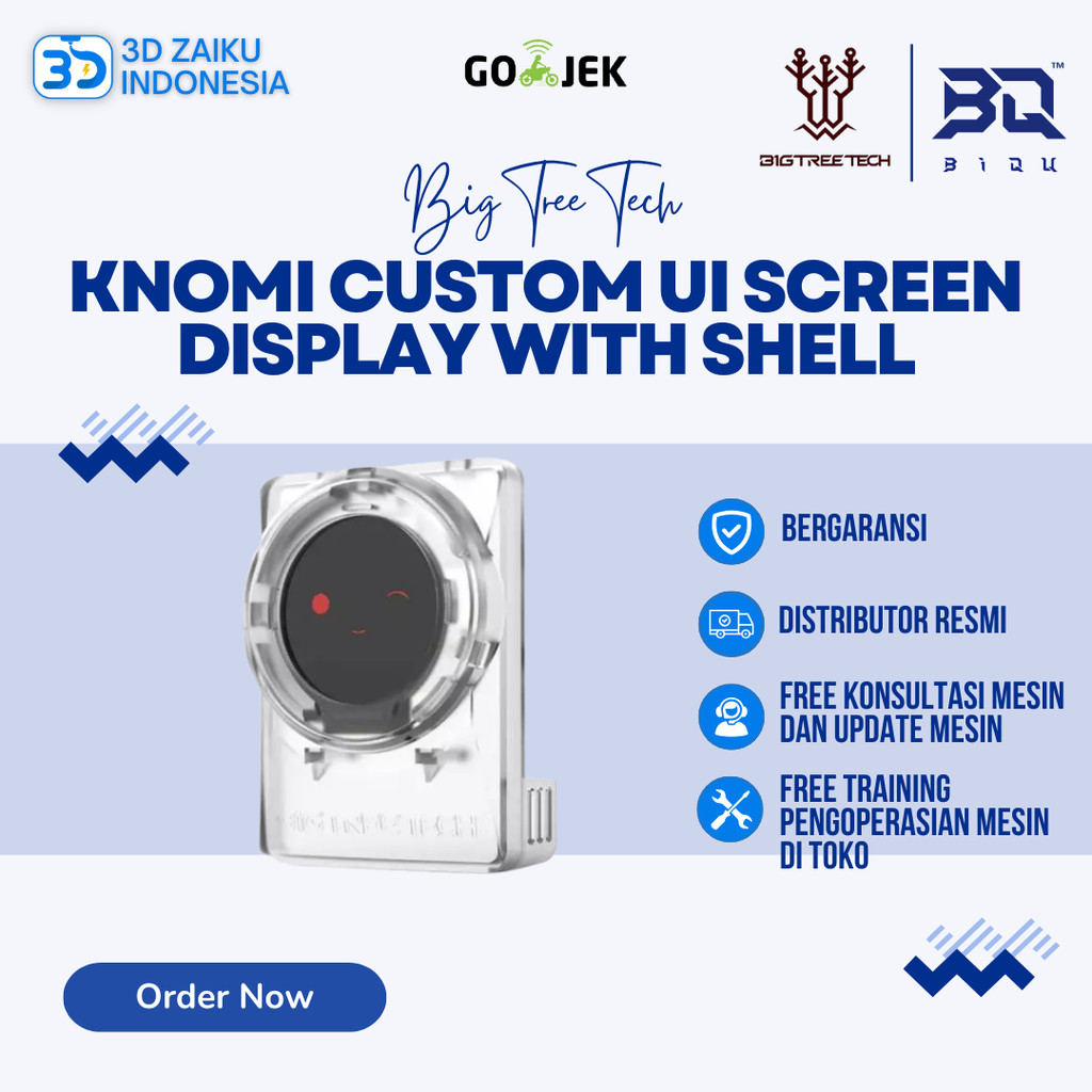 Jual Original BTT BIQU Panda Knomi Custom UI Screen Display for ...