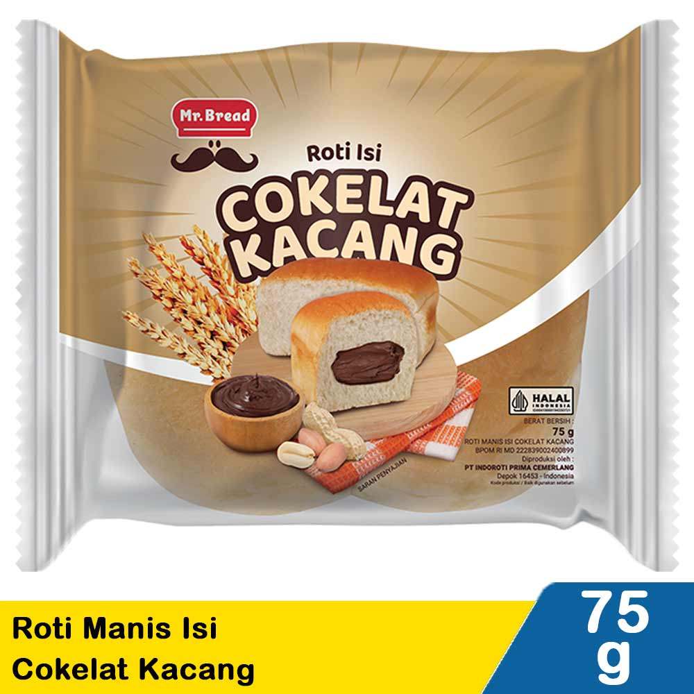 Jual MR.BREAD ROTI MANIS ISI COKELAT KACANG | Shopee Indonesia